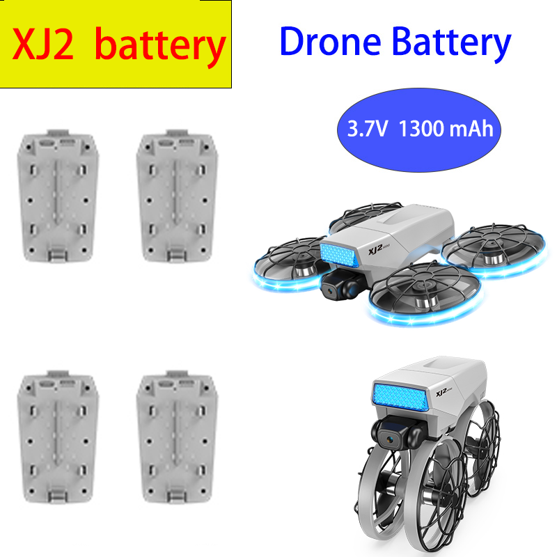 Drone Battery Li-Ion - แบตเตอรี่โดรน Xj2 3.7v 1300 mAh LiPo