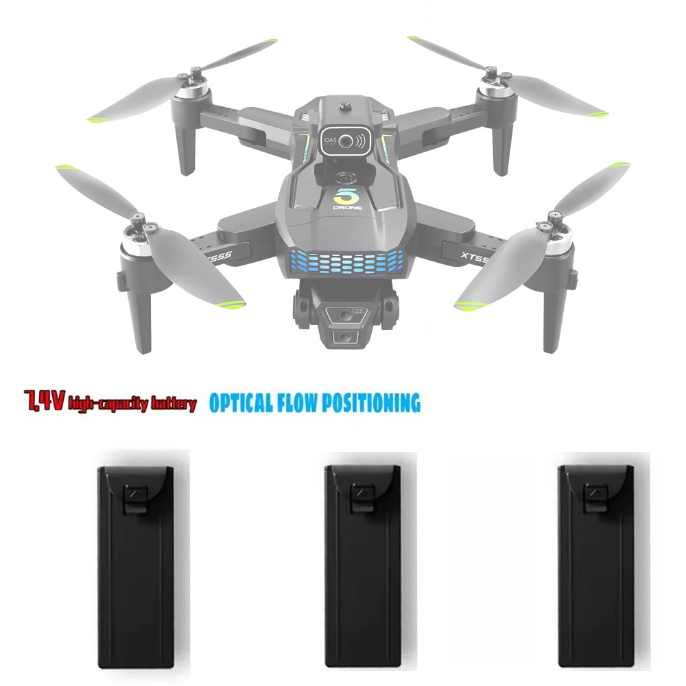 Drone Battery Li-Ion - แบตเตอรี่โดรน XT555 GPS 3.7V 2000mAh แบตเตอรี่โดรน