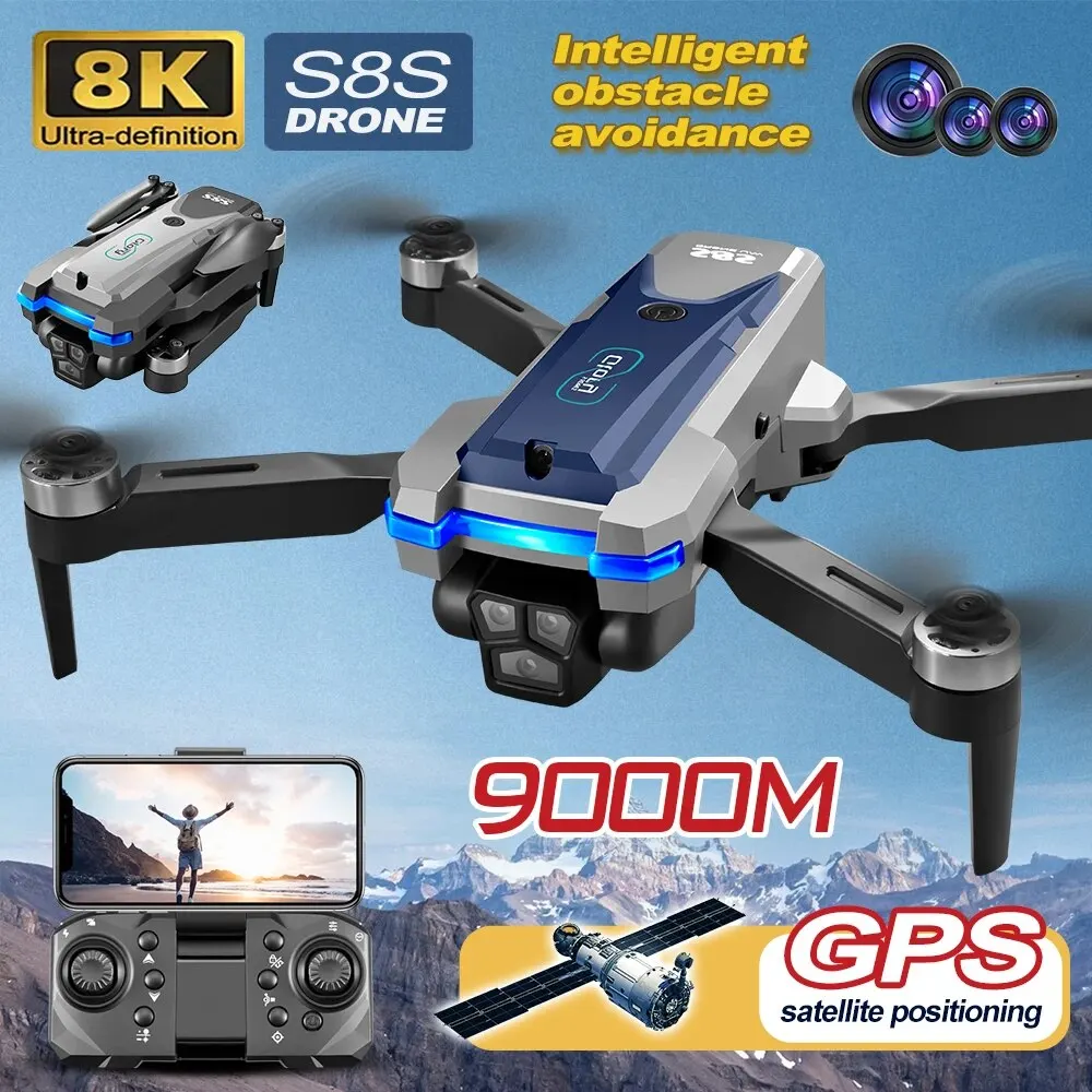 Drone Battery Case - โดรน GPS S8S 5G Wi-Fi 8K