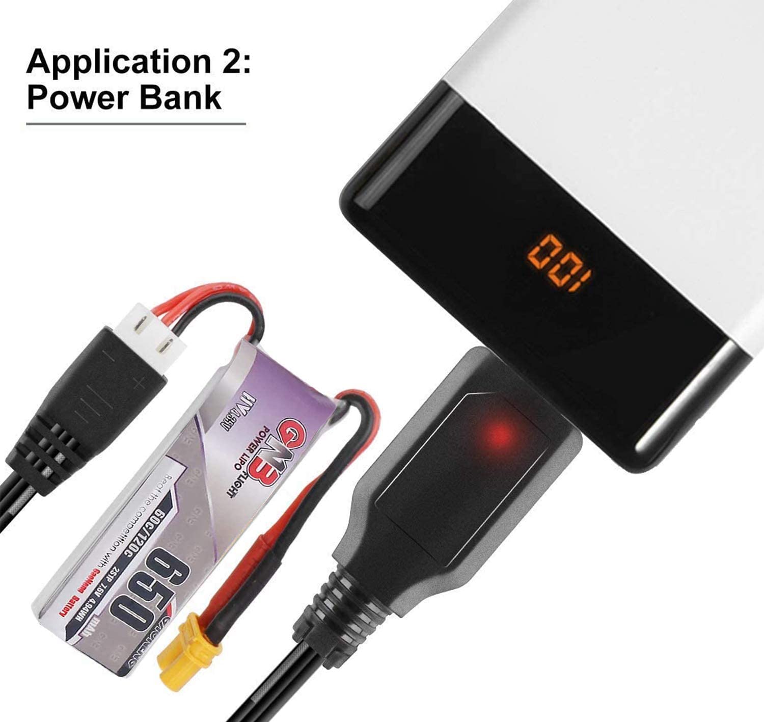 1-Pack XH-3P Balance 7.4V 1A L - Drone Battery Balance Charger บทวิจารณ์และราคา