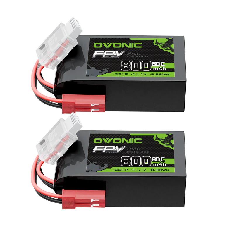 แบตเตอรี่ OVONIC 11.1V 80C 800 - Drone Battery Bag บทวิจารณ์และราคา