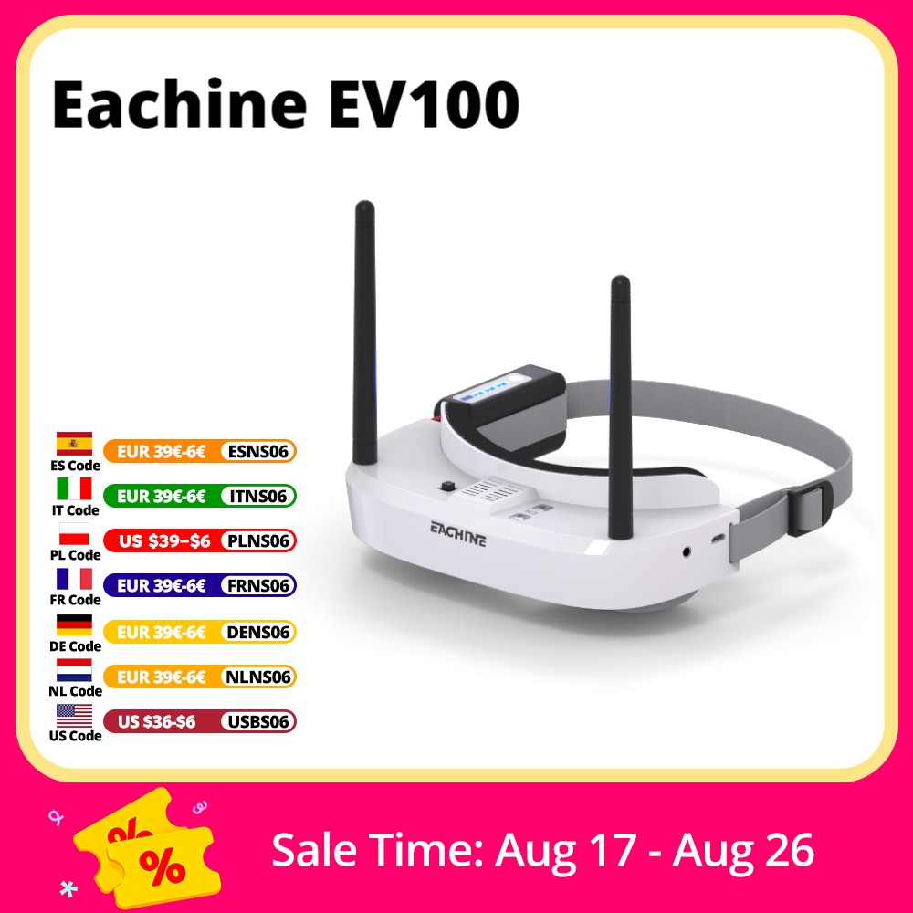 Eachine EV100 720*540 5.8G 72C - Drone Battery Case บทวิจารณ์และราคา