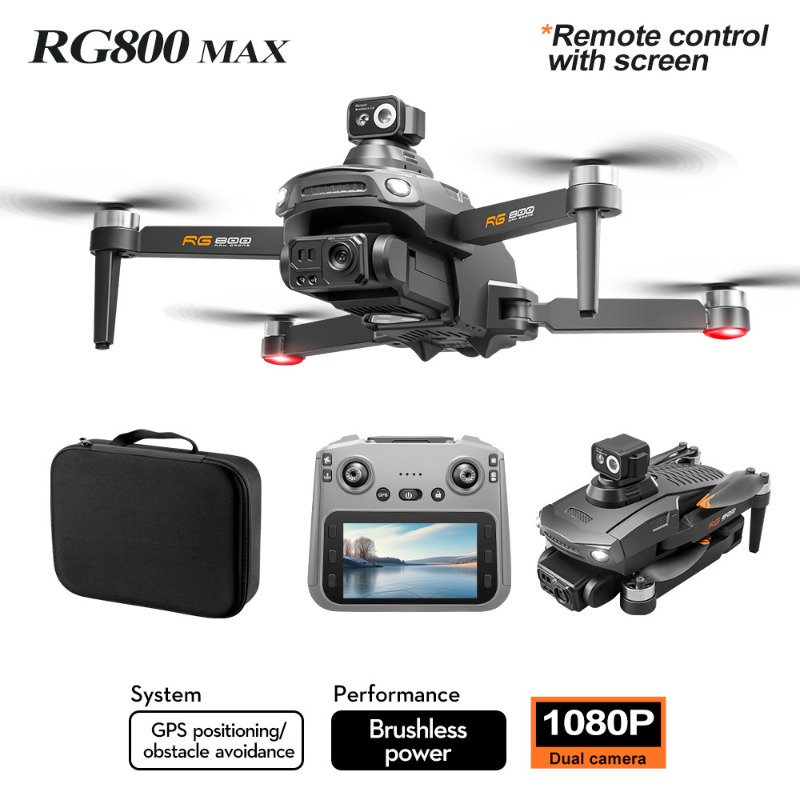 ใหม่ RG800 MAX Drone 1080P HD  - Drone Battery Box บทวิจารณ์และราคา