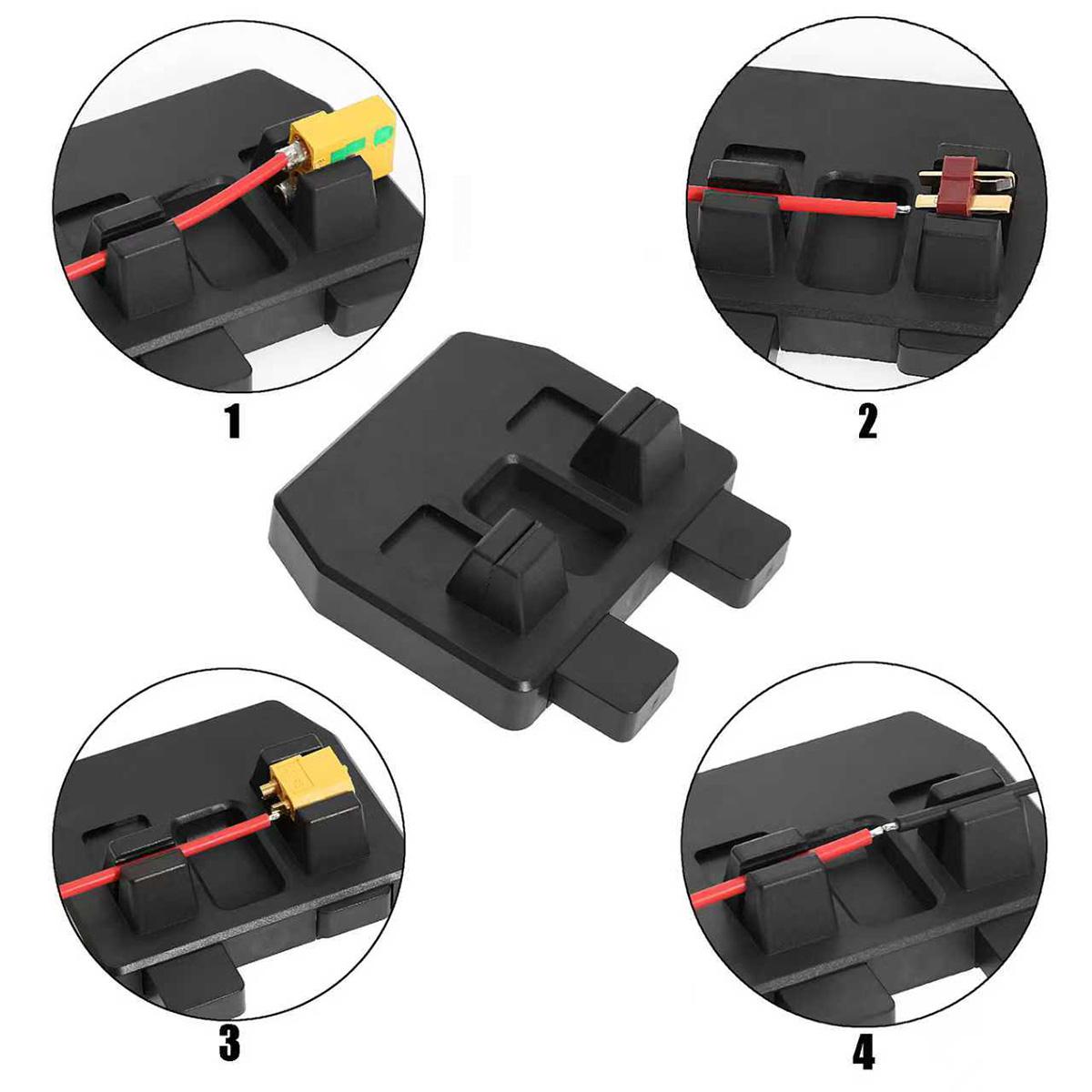 ที่ยึดเครื่องมือบัดกรีสีดำ Rc  - Drone Battery Connector บทวิจารณ์และราคา